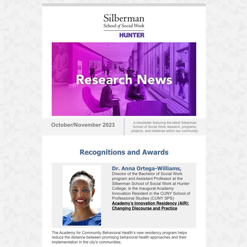 Research News - October / November 2023 